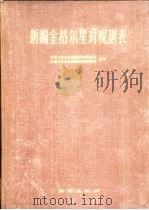 新编金格尔星对观测表  共680星对  纬度+16°-+56°  历年1970.0年（1960 PDF版）