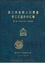 第三次全国人口普查手工汇总资料汇编  第2册  常住人口的户口登记情况（1983 PDF版）