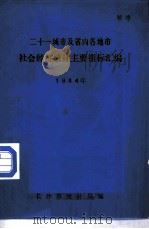 二十一城市及省内各地方社会经济统计主要指标汇编  1984年（ PDF版）