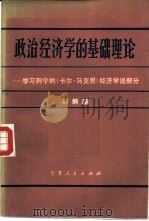 政治经济学的基础理论  学习列宁的《卡尔·马克思》经济学说部分（1981 PDF版）