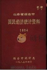 山东省烟台市国民经济统计资料  1984（1985 PDF版）