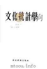 文化统计学 1955 PDF电子版封面 (苏)波格达诺夫(И.М.Богданов)著;中国人民大学
