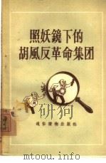 照妖镜下的胡风反革命集团（1955 PDF版）