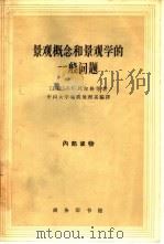 景观概念和景观学的一般问题（1964 PDF版）