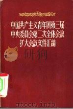 中国共产主义青年团第三届中央委员会第二次全体会议文件汇编（1959 PDF版）