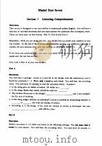 硕士研究生入学考试英语全真模拟试题  Model  Test  Seven（ PDF版）