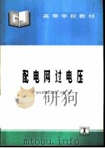 配电网过电压 1994 PDF电子版封面 7120020080 武汉水利电力大学,方瑜编