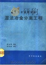湿法冶金分离工程（1993 PDF版）