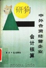 中外合资经营企业会计核算（1989 PDF版）