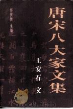 唐宋八大家文集  王安石文（1997 PDF版）