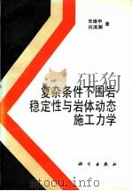 复杂条件下围岩稳定性与岩体动态施工力学 1995 PDF电子版封面 703004536X 朱维申,何满潮著