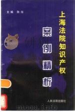 上海法院知识产权案例精析（1997 PDF版）