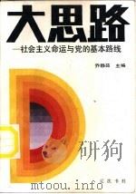 大思路：社会主义命运与党的基本路线（1992 PDF版）