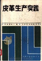 皮革生产实践（1988 PDF版）
