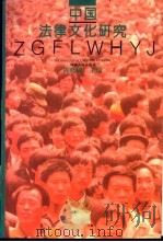 中国法律文化研究（1993 PDF版）