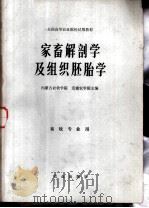 家畜解剖学及组织胚胎学（1981 PDF版）