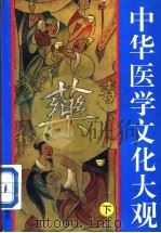 中华医学文化大观  下   1995  PDF电子版封面  7536330081  谭电波主编 