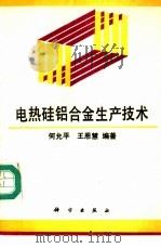 电热硅铝合金生产技术 1994 PDF电子版封面 7030039572 何允平,王恩慧编著
