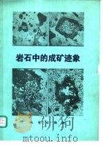 岩石中的成矿迹象 1989 PDF电子版封面 7116005471 张树业,常丽华,康维国等著