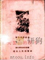 大黑山的战斗 解放战争故事 1959 PDF电子版封面 T11106·89 湖北军区政治部编