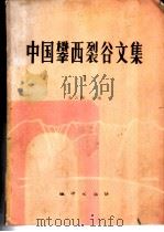 中国攀西裂谷文集 1 1985 PDF电子版封面 13038·新151 张云湘主编