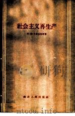 社会主义再生产 1960 PDF电子版封面 T4106·190 (苏)戈鲁布尼奇,И.С.著;梁文森译