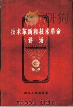 技术革新和技术革命讲话   1960  PDF电子版封面  T4106·198  中共湖北省委办公厅编 