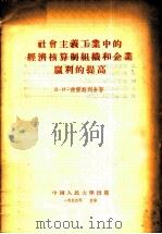 社会主义工业中的经济核算制组织和企业赢利的提高 1955 PDF电子版封面 (苏)彼雷斯列金(В.И.Переслегин)著;徐俊人译