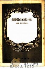 集体农庄的党小组 1954 PDF电子版封面 (苏)魏芝尼茨娜(А.Везеницика)著;清河译