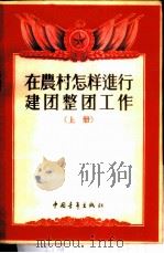 在农村怎样进行建团整团工作  上   1956  PDF电子版封面    青年团中央组织部编 