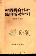 村消费合作社经济活动计划 收支预算 1956 PDF电子版封面 4005·175 (苏)莫斯特科夫(Б.М.Мостков)著;中华全国供销合