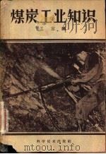 煤炭工业知识 1959 PDF电子版封面 13051·221 王家廉著