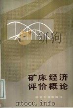 矿床经济评价概论 1989 PDF电子版封面 7502402494 李万享编