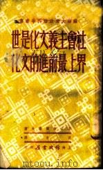 社会主义文化是世界上最前进的文化 1950 PDF电子版封面 В·日依尔诺夫著;沈吉译