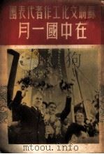 苏联文化工作者代表团在中国一月   1950  PDF电子版封面    中苏友好协会总会编 