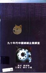 九十年代中国乡镇企业调查 1994 PDF电子版封面 0195866096 马戎等主编