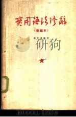 实用语法修辞 新编本 1955 PDF电子版封面 施承基编著