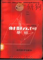射影几何基础 1987 PDF电子版封面 7040000385 许志群,吴海霞编