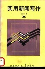 实用新闻写作 1990 PDF电子版封面 7224013412 盛沛林著