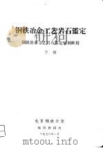 钢铁冶金工艺岩石定  钢铁冶金工艺岩石鉴定短训班用  下（ PDF版）