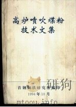 高炉喷吹煤粉技术文集（ PDF版）
