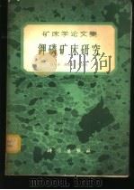 钾磷矿床研究 矿床学论文集 1963 PDF电子版封面 13031·1844 袁见齐等著