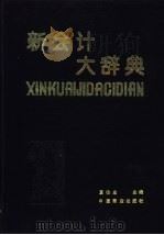新会计大辞典 1993 PDF电子版封面 750441932X 夏伯忠主编