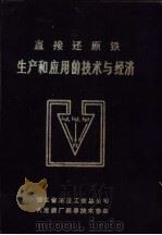 直接还原铁生产和应用的技术与经济 1985 PDF电子版封面 R·M·斯梅勒主编
