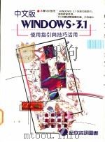 中文WINDOWS 3.1使用指引与技巧活用 1983 PDF电子版封面 9577260691 许俊杰编著