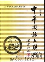 中华成语大辞典 缩印本 1997 PDF电子版封面 7806262067 向光忠等主编;周文彬等编撰