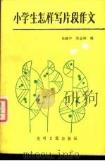 小学生怎样写片段作文 1988 PDF电子版封面 780014304X 史建中,张金钟编