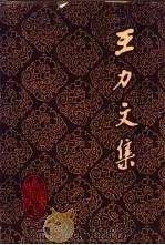 王力文集 第8卷 同源字典 1992 PDF电子版封面 7532800997 王力著
