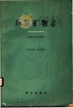 凤城矿物志 1963 PDF电子版封面 13031·1752 彭琪瑞等编