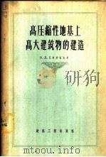 高压缩性地基上高大建筑物的建造 基础建筑工程经验 1956 PDF电子版封面 15040·265 (苏)瓦西里也夫(Б.Д.Васильев)著;王正宏译